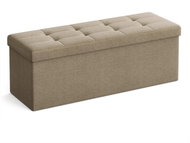 Songmics Taburette Soor with storage space brown - Ottoman