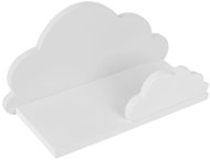 eliNeli Children's shelf cloud, white - Shelf
