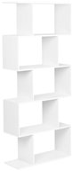 ModernHome CH230817 Standing shelf, bookcase, 5 shelves, 175 × 28 × 77 cm, white - Shelving Unit