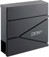 Humberg HM-862 Mailbox 37 × 37 × 10,5 cm, anthracite - Mailbox