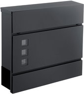 Humberg HM-863 Mailbox 37 × 37 × 10,5 cm, anthracite - Mailbox