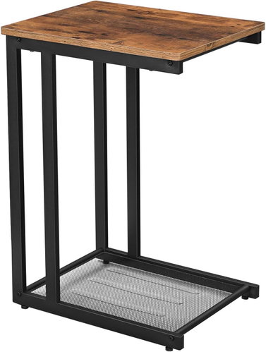 Songmics Vasagle Pilos folding table, brown-black - Side Table - Main image