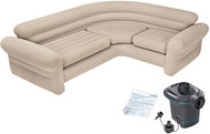 Intex 68575-66640 Inflatable corner sofa with pump 257 × 203 × 76 cm - Inflatable Chair