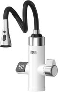 Teesa TSA4112 Faucet with electric water heater and digital display, 3000 W, white - Water Heater Faucet
