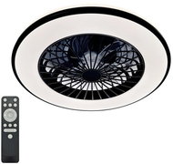 Kobi Light Stropní LED svítidlo s ventilátorem VENTELUX 48 W + 15 W, 3CCT, černé - Ventilátor