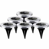 Ilumen LS-104 Napelemes kerti LED lámpa, 6 db - LED lámpa