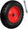 4885 Tubeless wheel 4.00-8, black-red