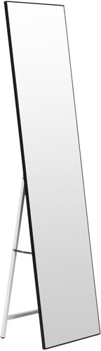ModernHome GH-MT08 Floor mirror 159 × 40 cm, aluminium, black frame - Mirror - Main image