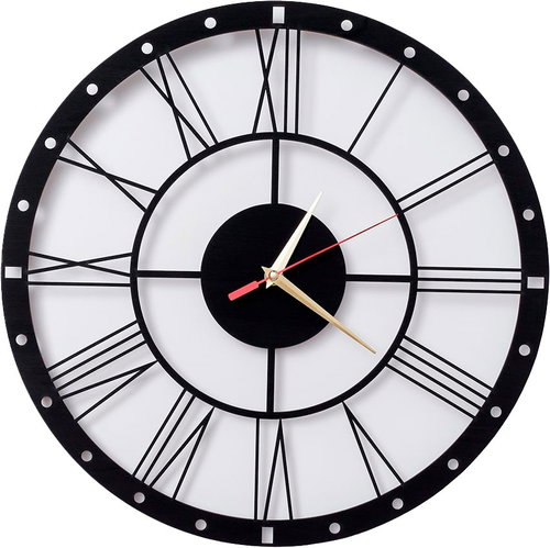 BusyKids Wooden Classic Clock - Wall Clock - Main image