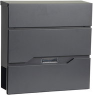 ModernHome HPB932-33 Mailbox, galvanized steel, anthracite - Mailbox