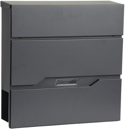 ModernHome HPB932-33 Mailbox, galvanized steel, anthracite - Mailbox - Main image