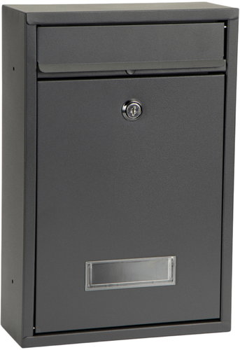 ModernHome HPB006 Mailbox, galvanized steel, anthracite - Mailbox - Main image