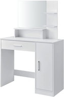 ModernHome PWJJDT0012 Dressing table with mirror 90 × 40 × 137,5 cm, white - Dressing Table