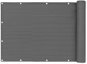Screen MultiGarden BP-203 Balcony screen with fittings, 150 × 500 cm + mounting accessories, grey - Zástěna