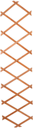DOCHTMANN Wooden trellis fence 180 × 30cm - Fence - Main image