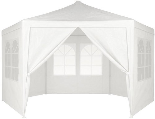 MultiGarden PAW-2X2X2 Garden gazebo folding 2 × 2 × 2 m + 6 side walls, white - Garden Gazebo - Main image