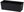 Rattan flower pot rectangle 30 × 13,5 × 10,5 cm, black