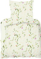 4sleep Crepe linen 140 × 200+70 × 90 cm - Tiny flowers on ecru - Bed Linen