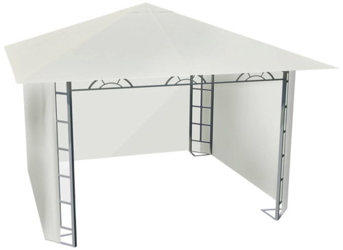 Plonos 4934 Garden tent + side walls 3 × 3 m, beige - Pergola - Main image