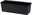 Rattan flower pot rectangle 50 × 19 × 14,5 cm, black