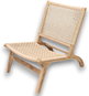 Armchair FaKOPA Teak armchair with Calma weave - Křeslo