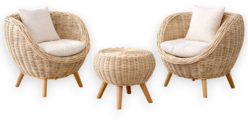FaKOPA Penida rattan set - Armchair - Main image