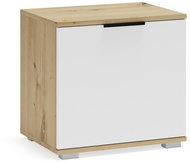 Halmar Clif ST-50, artisan oak / white - Shoe Rack