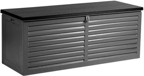 Plonos PL-801 Garden box 143 × 57 × 53.5 cm, 390 l, black-grey - Garden Bbox - Main image