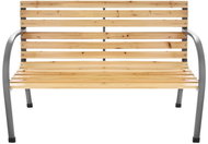 Bauerkraft G-417 Garden bench with backrest, metal, 120 cm - Garden Bench