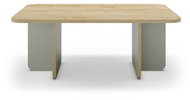 Houseland Coffee table Hillary 100 cm, sapphire oak/grey-green - Coffee Table