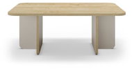 Houseland Coffee table Hillary 100 cm, sapphire oak/sandstone - Coffee Table