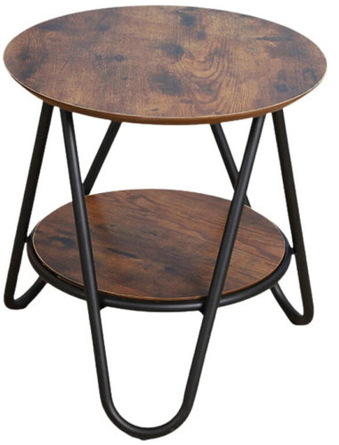 LEAN Toys 26621 Round coffee table with shelf 40 × 42 cm - Coffee Table - Main image