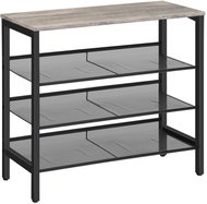 Vasagle Ormio 69 cm, black-grey - Shoe Rack