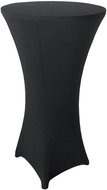 DOCHTMANN Elastic cover for cocktail tables 80 × 110 cm, black - Cover