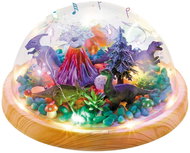 LEAN Toys 27394 Terárium s dinosaury, noční lampička s melodií - Noční světlo