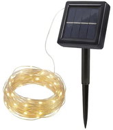 Solight LED Solar Garden Lights, 200 LEDs, 22m, Warm White - Light Chain