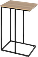 ModernHome BJ403066BT Mobile storage table with metal frame, beige - Side Table