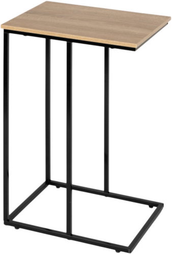 ModernHome BJ403066BT Mobile storage table with metal frame, beige - Side Table - Main image