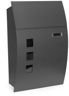 ModernHome AIE-ATS28 Mailbox galvanized steel, anthracite - Mailbox