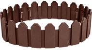 Plonos PL-960 Garden plastic curb, flexible 2.4 m, brown - Lawn Edging