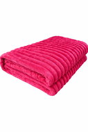 4 sleep Microplush blanket 220 × 200 cm Viola - raspberry - Blanket