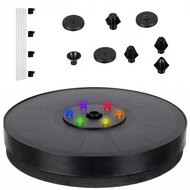 Gardlov 23227 Plovoucí solární RGB LED fontána, 180L/h, 3 W - Garden Fountain