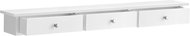 Songmics Liwos wall shelf with drawers, white - Shelf
