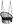290011 Hanging rocking chair BOHO with cushion, black