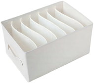 Verk 27391 Folding clothes organiser, 9 compartments, white - Organiser