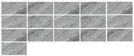 RealG RC-K-1343 Self-adhesive PVC wall panels 30 × 15 cm, 16 pcs, marble - Self-Adhesive Wallpaper