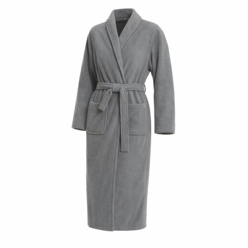 RealG RC-K-2128 Ladies hotel robe, classic, grey - Bathrobe - Main image