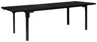 MultiGarden SAE-180 Folding garden table 180 - 240 cm, steel, HDPE, black - Garden Table