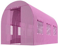 Plonos 4978-B Garden foil tunnel 2 × 3 m, 140 g/m2, pink - Greenhouse Films