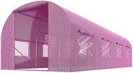 Plonos 4979-B Garden foil tunnel 2.5 × 4 m, 140 g/m2, pink - Greenhouse Films